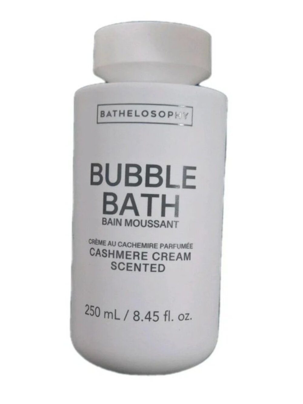 Bathelosophy Bubble Bath Cashmere Cream Scented 250 mL 8.45 fl oz
